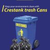 Waste bins / dust bins - crestank brand - Image 2