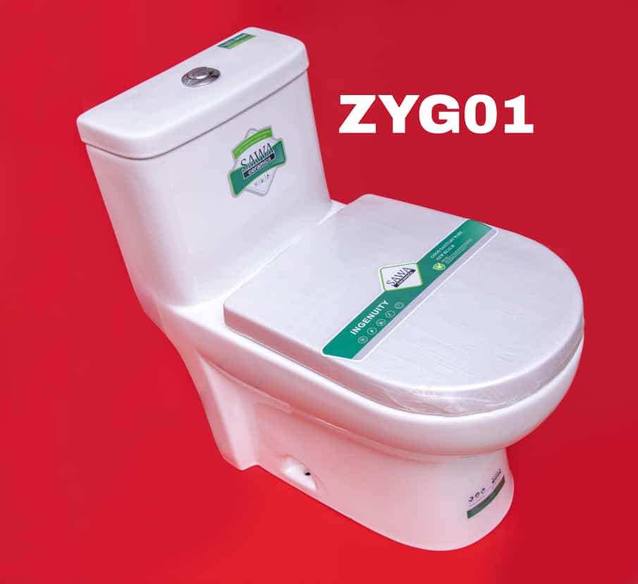 ZYD – 01 sawa one piece combined ceramics toilet