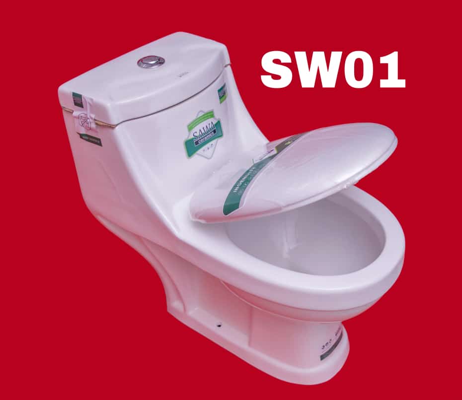 SW – 01 sawa one piece combined ceramics toilet