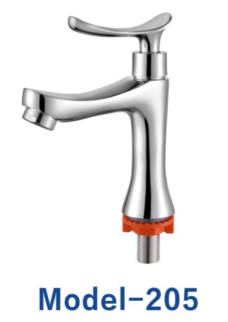 Sawa 205 – stainless steel single water handwash basin tap