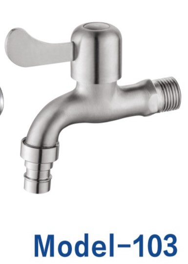 Sawa 103 Stainless steel wall mount tap