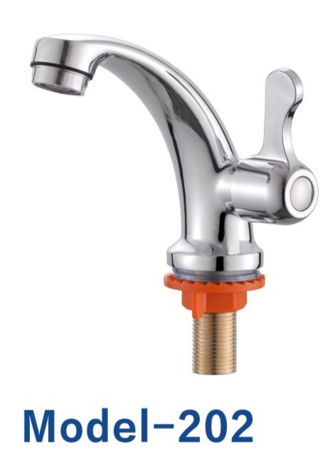 Sawa 202 – Brass single water handwash basin tap