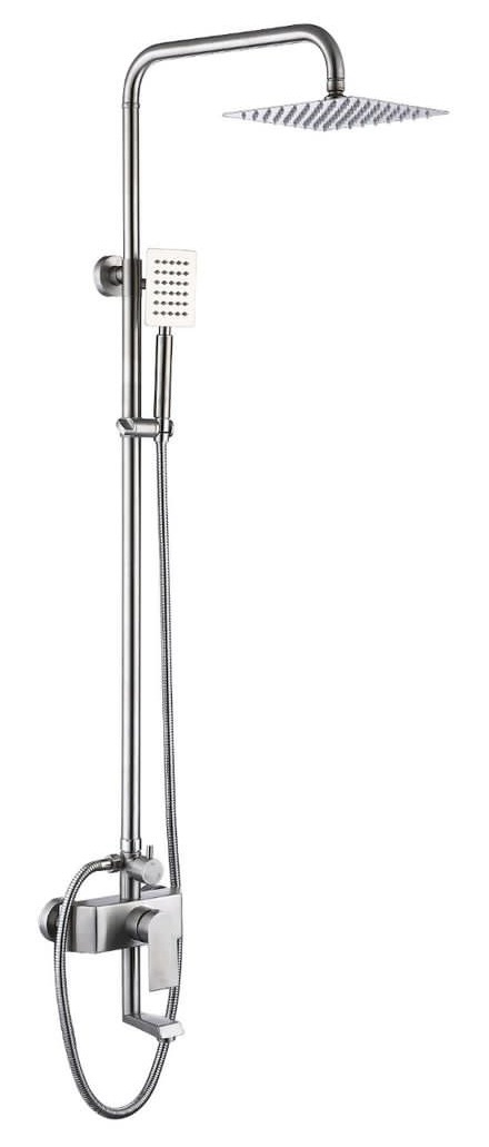 8020 huma brush finished shower mixer